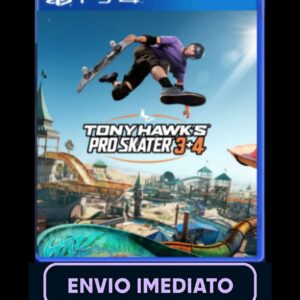 Tony Hawk’s™ Pro Skater™ 3+ 4 – Edição Cross-Gen (Pré-Venda)- PS4- Conta Primária- Mídia digital